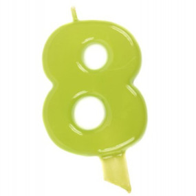 Vela Verde Alface - 9.5cm